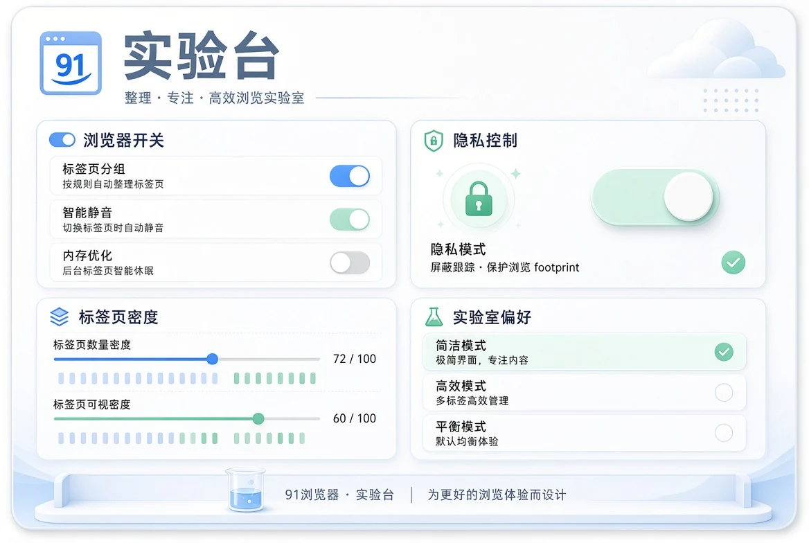 效率实验界面说明
